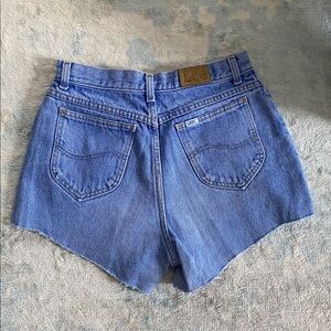 Vintage Lee denim shorts